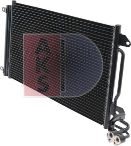 AKS Dasis 332000N - Condenser, air conditioning car-mod.net
