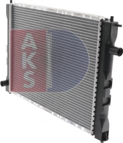 AKS Dasis 370620N - Radiator, engine cooling car-mod.net