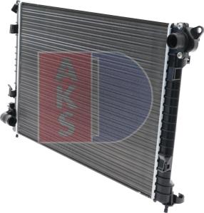 AKS Dasis 370039N - Radiator, engine cooling car-mod.net