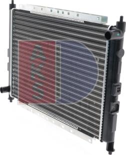 AKS Dasis 370340N - Radiator, engine cooling car-mod.net