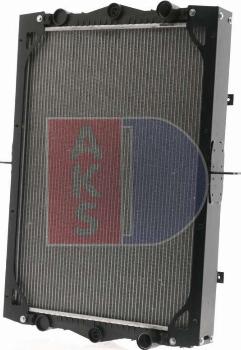 AKS Dasis 290014N - Radiator, engine cooling car-mod.net