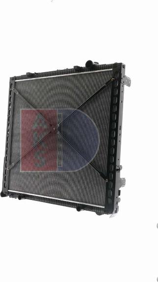 AKS Dasis 290017N - Radiator, engine cooling car-mod.net