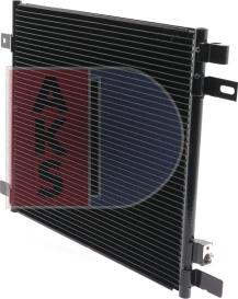 AKS Dasis 292004N - Condenser, air conditioning car-mod.net