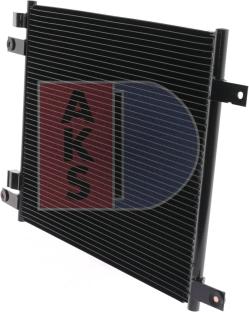 AKS Dasis 292002N - Condenser, air conditioning car-mod.net