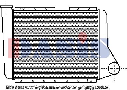 AKS Dasis 297010N - Intercooler, charger car-mod.net