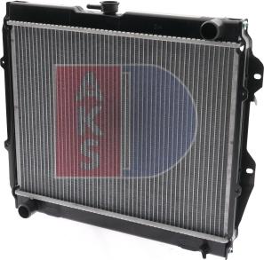 AKS Dasis 240040N - Radiator, engine cooling car-mod.net