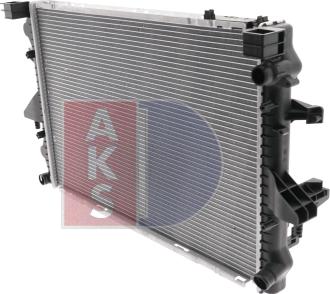 AKS Dasis 240000N - Radiator, engine cooling car-mod.net