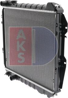 AKS Dasis 240030N - Radiator, engine cooling car-mod.net