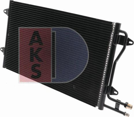 AKS Dasis 242040N - Condenser, air conditioning car-mod.net