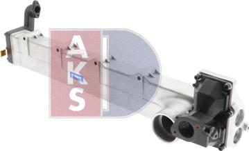 AKS Dasis 260028T - Cooler, exhaust gas recirculation car-mod.net