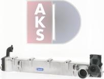 AKS Dasis 260027T - Cooler, exhaust gas recirculation car-mod.net