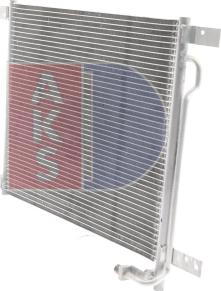 AKS Dasis 262006N - Condenser, air conditioning car-mod.net