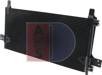 AKS Dasis 262002N - Condenser, air conditioning car-mod.net