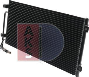 AKS Dasis 262180N - Condenser, air conditioning car-mod.net