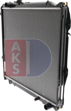 AKS Dasis 210025N - Radiator, engine cooling car-mod.net