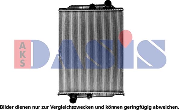 AKS Dasis 280014SXV - Radiator, engine cooling car-mod.net