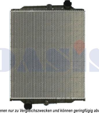 AKS Dasis 280014S - Radiator, engine cooling car-mod.net