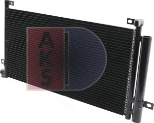 AKS Dasis 282007N - Condenser, air conditioning car-mod.net