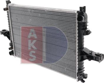 AKS Dasis 220016N - Radiator, engine cooling car-mod.net