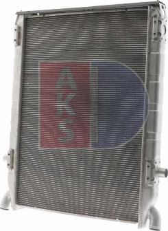 AKS Dasis 270004N - Radiator, engine cooling car-mod.net