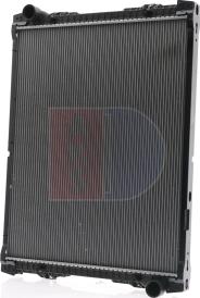 AKS Dasis 270003X - Radiator, engine cooling car-mod.net
