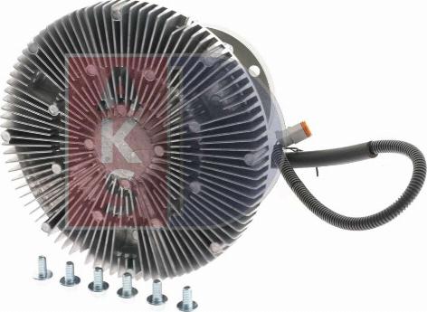 AKS Dasis 278049N - Clutch, radiator fan car-mod.net