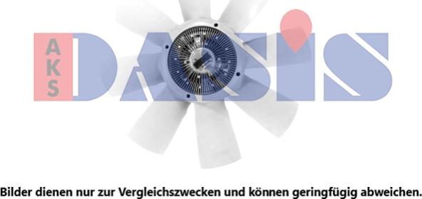 AKS Dasis 278046N - Fan, radiator car-mod.net