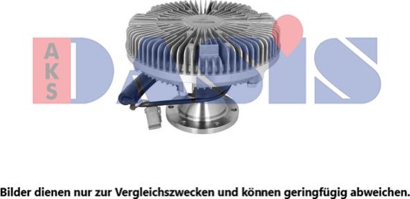 AKS Dasis 278043N - Clutch, radiator fan car-mod.net