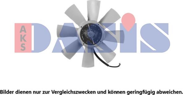 AKS Dasis 278035N - Clutch, radiator fan car-mod.net