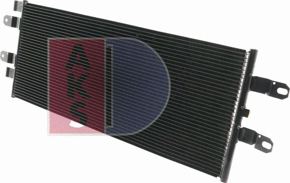 AKS Dasis 272004N - Condenser, air conditioning car-mod.net