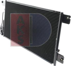 AKS Dasis 272001N - Condenser, air conditioning car-mod.net