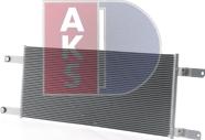 AKS Dasis 272007N - Condenser, air conditioning car-mod.net