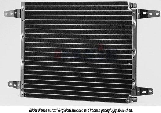 AKS Dasis 272010N - Condenser, air conditioning car-mod.net