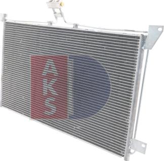 AKS Dasis 272020N - Condenser, air conditioning car-mod.net