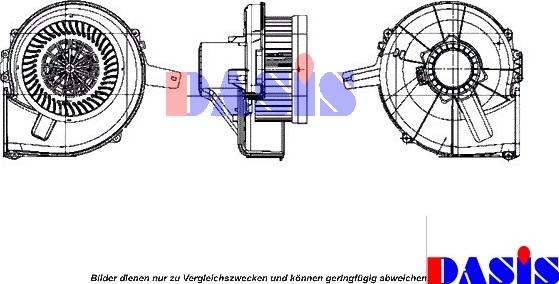 AKS Dasis 740320N - Interior Blower car-mod.net