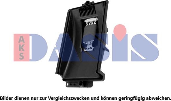 AKS Dasis 740297N - Resistor, interior blower car-mod.net