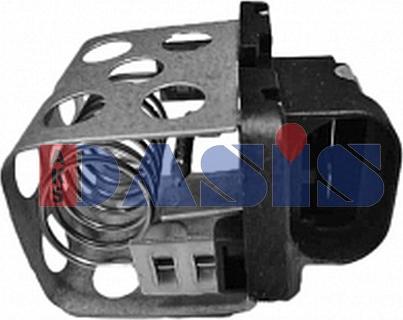 AKS Dasis 740252N - Pre-resistor, electro motor radiator fan car-mod.net