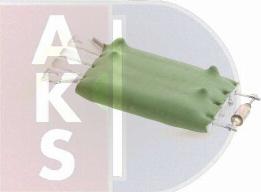 AKS Dasis 740234N - Resistor, interior blower car-mod.net