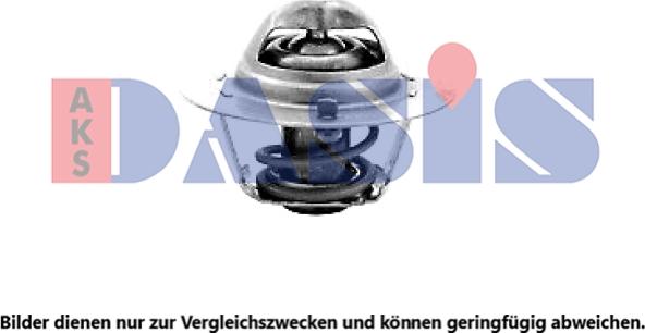 AKS Dasis 750408N - Coolant thermostat / housing car-mod.net