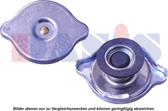 AKS Dasis 751655N - Sealing Cap, radiator car-mod.net
