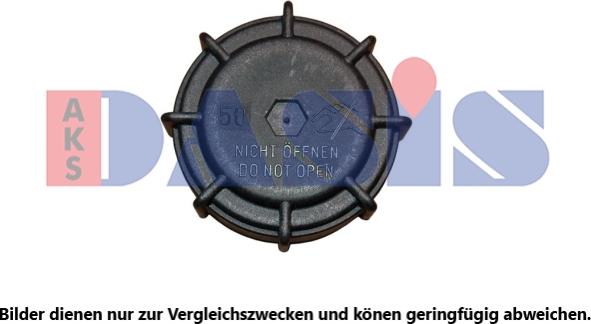 AKS Dasis 751128N - Sealing Cap, coolant tank car-mod.net