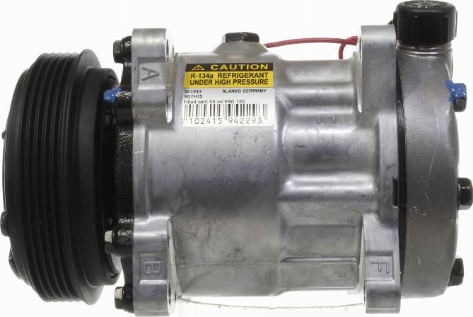 Alanko 10551043 - Compressor, air conditioning car-mod.net