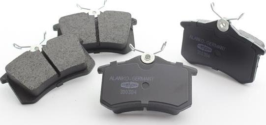 Alanko 10300384 - Brake Pad Set, disc brake car-mod.net