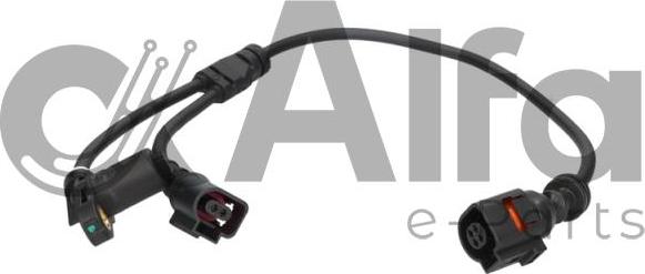 Alfa e-Parts AF04987 - ABS sensor, wheel speed car-mod.net