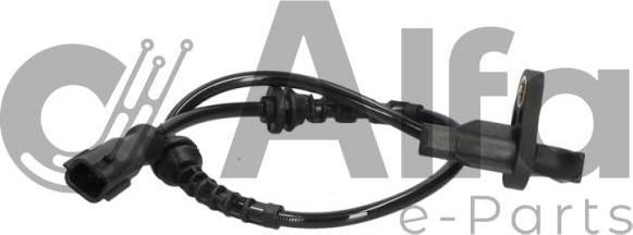 Alfa e-Parts AF01479 - ABS sensor, wheel speed car-mod.net