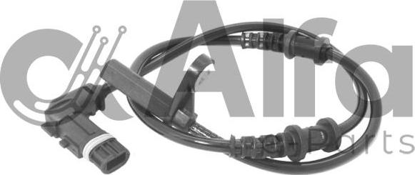 Alfa e-Parts AF08337 - ABS sensor, wheel speed car-mod.net