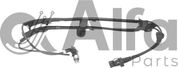 Alfa e-Parts AF03837 - ABS sensor, wheel speed car-mod.net