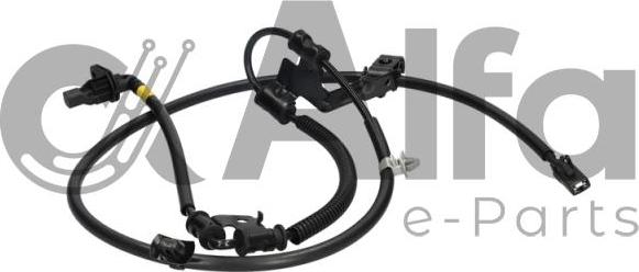 Alfa e-Parts AF03321 - ABS sensor, wheel speed car-mod.net