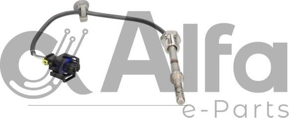 Alfa e-Parts AF10016 - Sensor of exhaust gas Temperature car-mod.net
