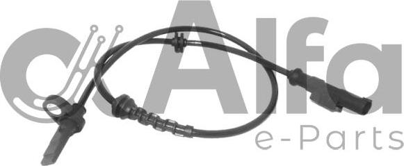 Alfa e-Parts AF12371 - ABS sensor, wheel speed car-mod.net